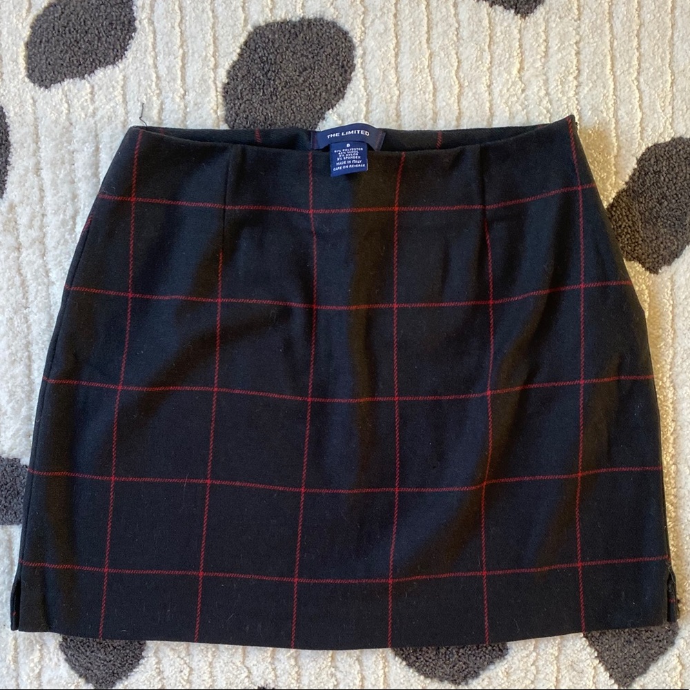 The Limited Vintage wool skirt 90s grunge indie